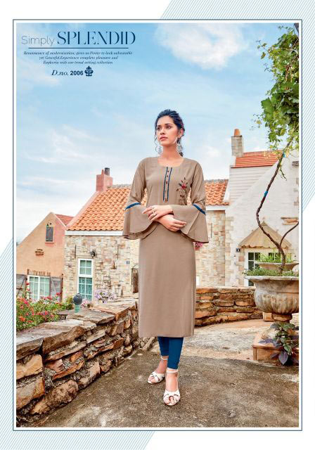 Vastram Vol-2 Parra Studio Rayon Slub Kurti Catalog Vastram Vol-2 Parra Studio Rayon Slub Kurti Catalog